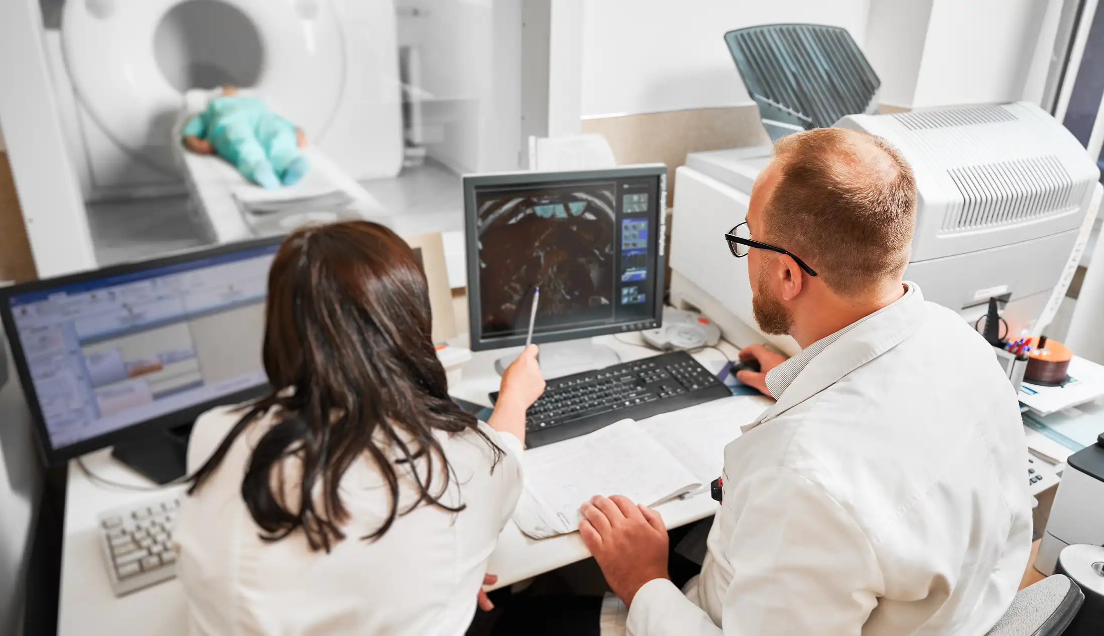 examining MRI results examining MRI results