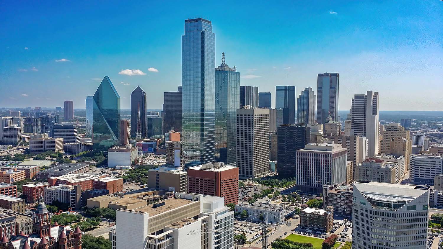 View of Dallas Texas from the Reunion Tower AdobeStock 1996699112